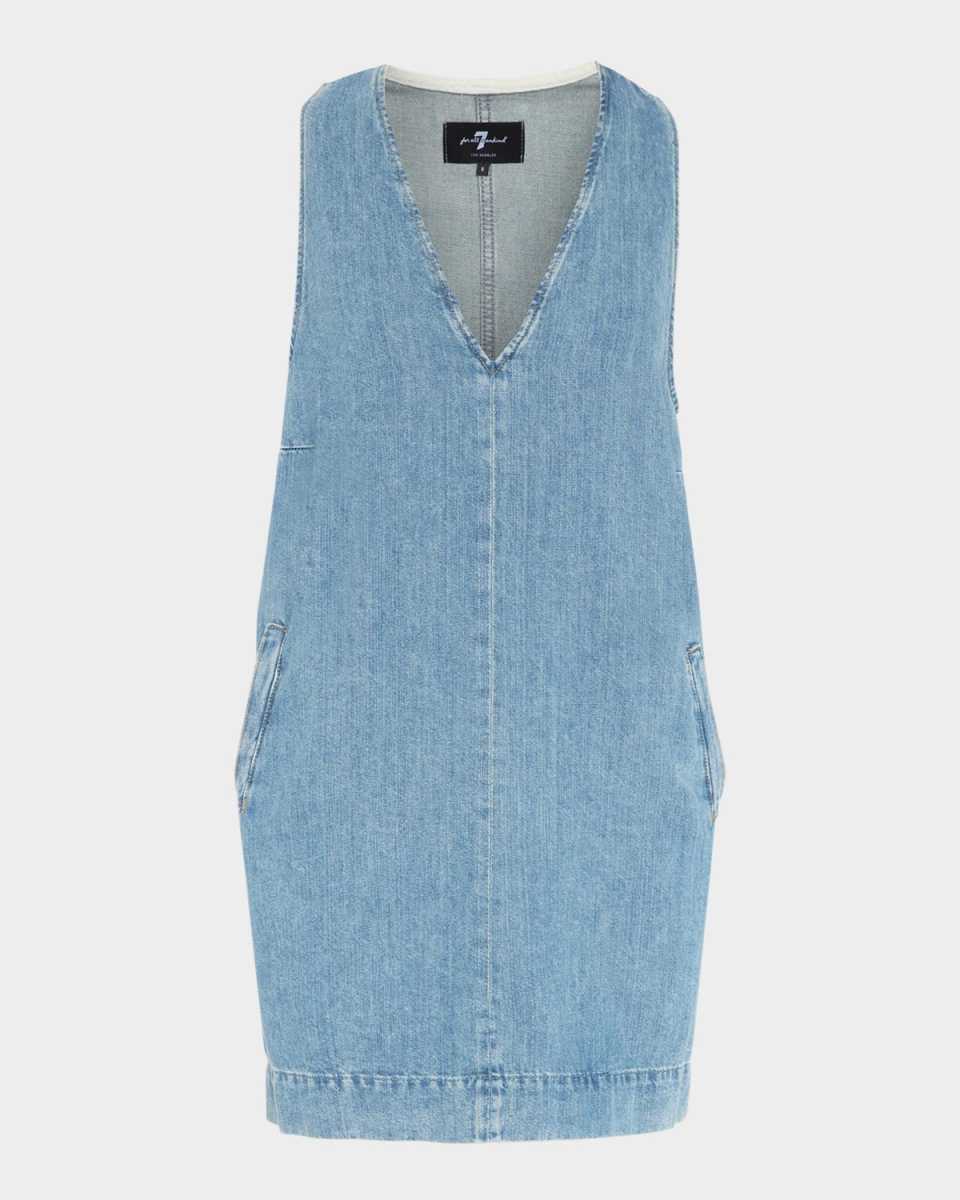 V-Neck Shift Dress